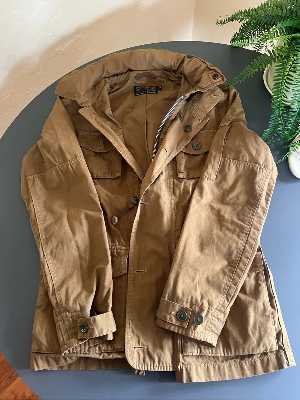 J. Crew Tan Utility Field Jacket